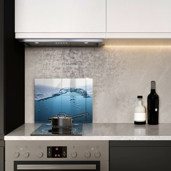 Kitchen worktop saver Blue water