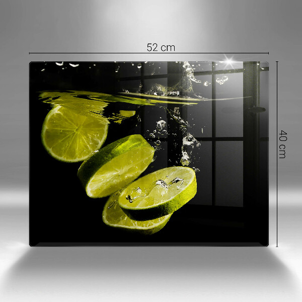 Kitchen worktop saver Lime in water