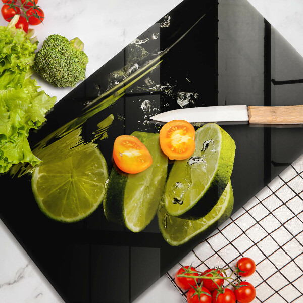 Kitchen worktop saver Lime in water