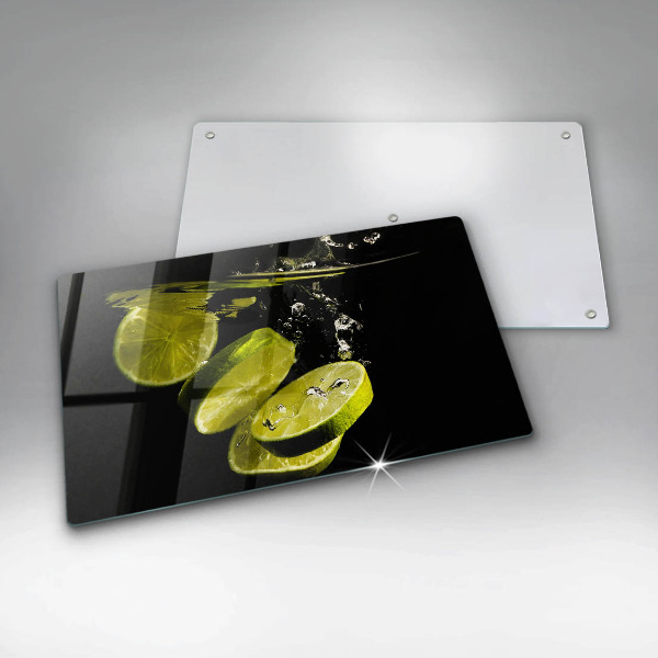 Kitchen worktop saver Lime in water