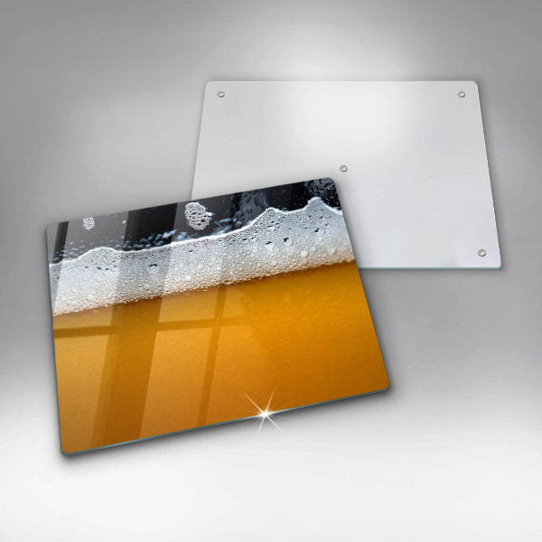 Kitchen worktop saver Beer drink foam