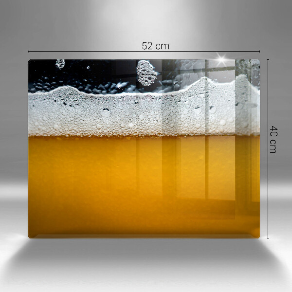 Kitchen worktop saver Beer drink foam