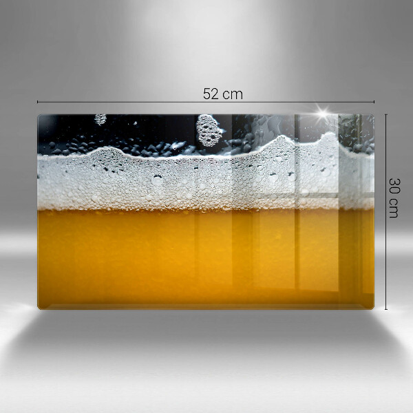 Kitchen worktop saver Beer drink foam