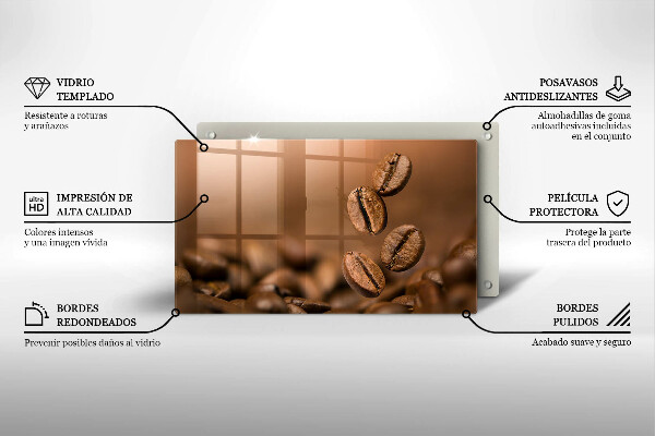 Kitchen worktop saver Coffee beans