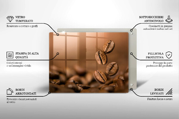 Kitchen worktop saver Coffee beans