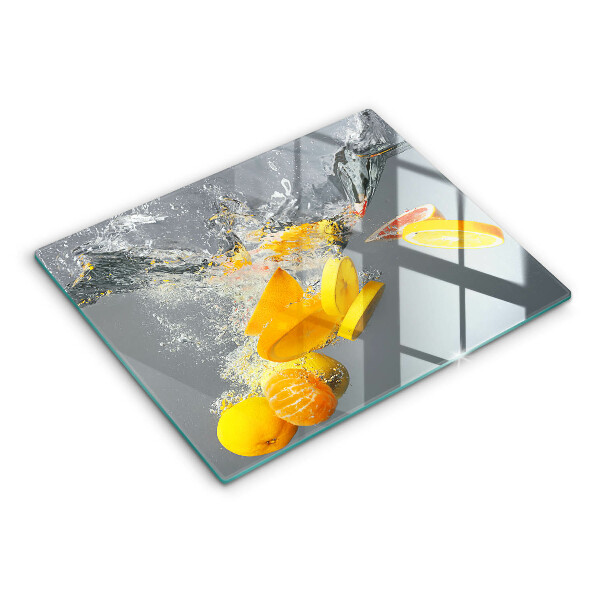 Kitchen worktop saver Lemons in water