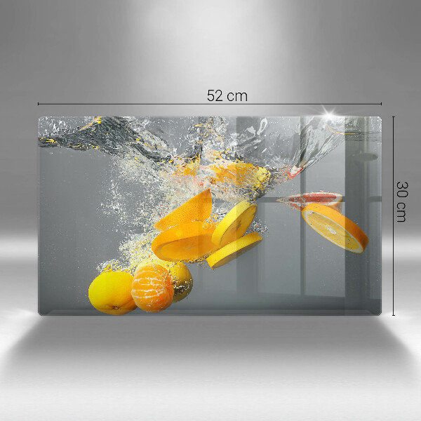 Kitchen worktop saver Lemons in water