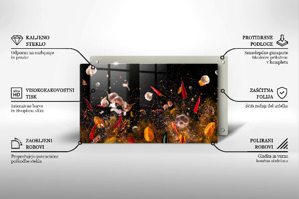 Kitchen worktop saver Hot spices