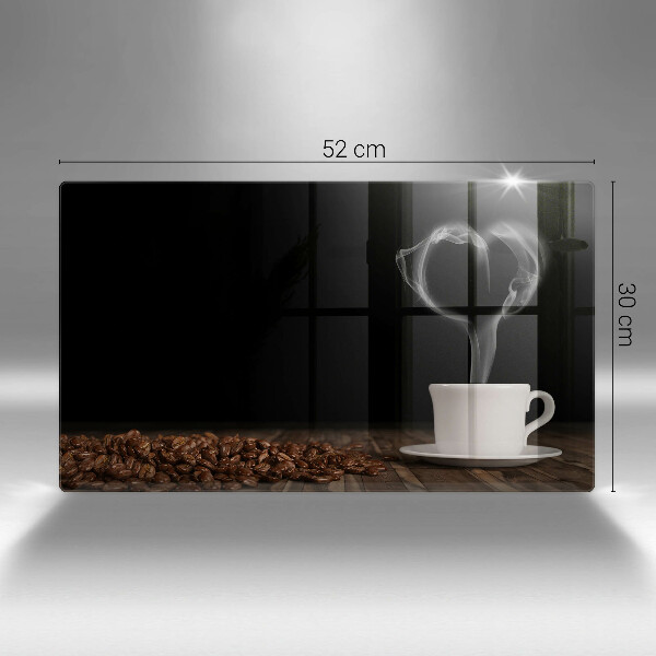 Kitchen countertop cover Coffee cup heart