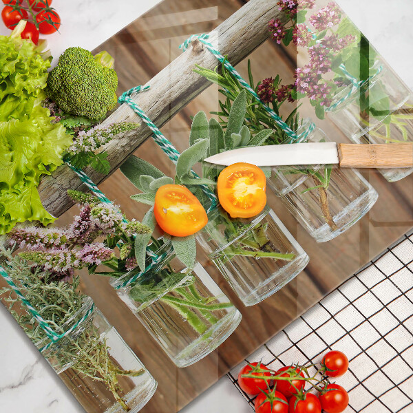 Worktop saver Herbs vintage plants