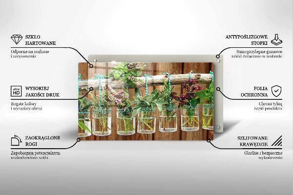 Worktop saver Herbs vintage plants