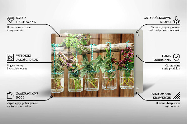 Worktop saver Herbs vintage plants