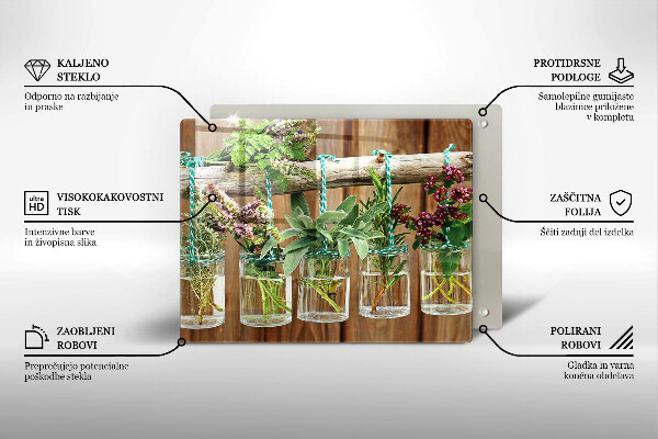 Worktop saver Herbs vintage plants