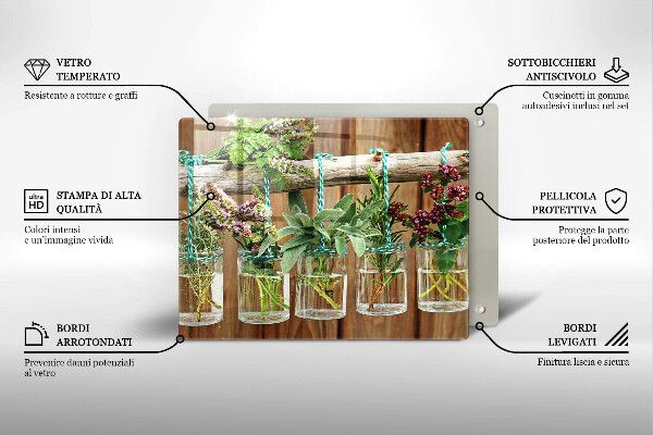 Worktop saver Herbs vintage plants