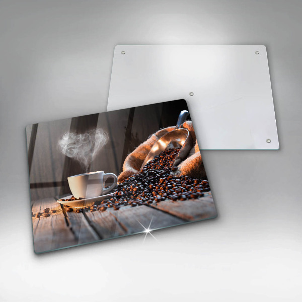 Worktop saver Coffee cup and heart