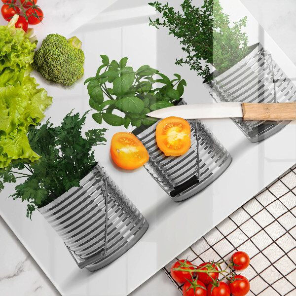 Kitchen countertop cover Plants herbs