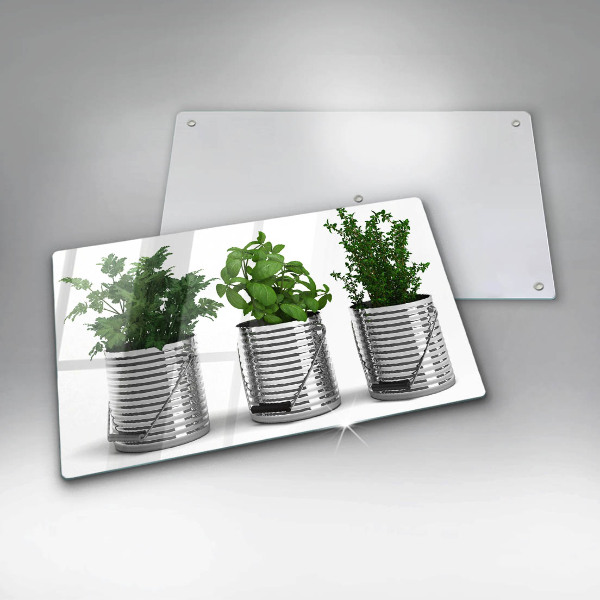 Kitchen countertop cover Plants herbs