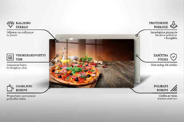 Worktop protector Italian pizza
