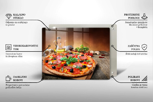 Worktop protector Italian pizza