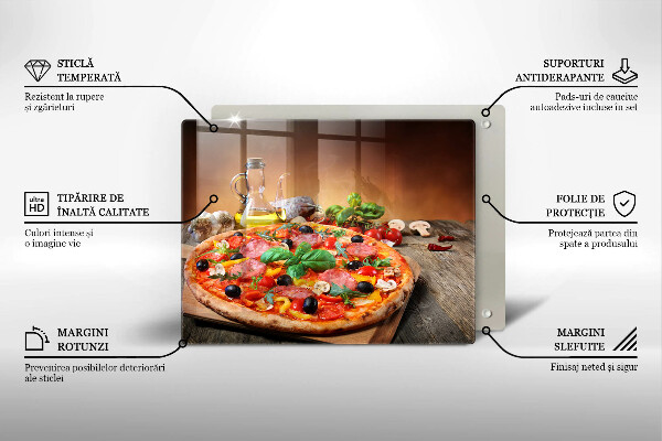 Worktop protector Italian pizza