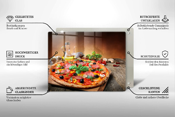 Worktop protector Italian pizza