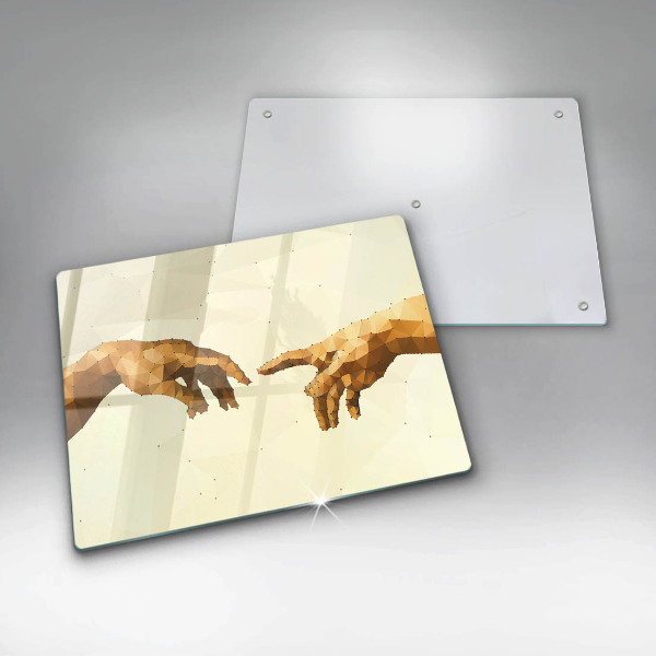 Worktop saver Creation of Adam hands