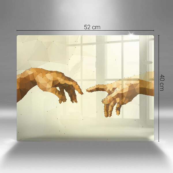 Worktop saver Creation of Adam hands