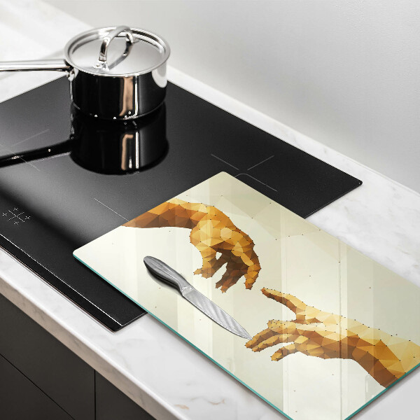 Worktop saver Creation of Adam hands