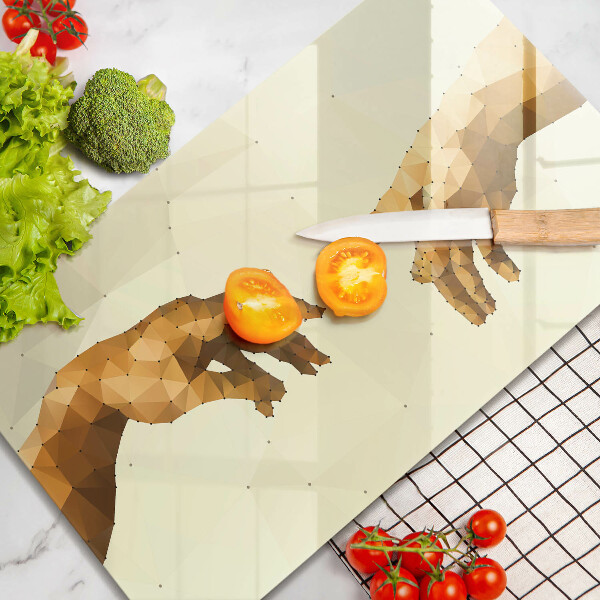 Worktop saver Creation of Adam hands