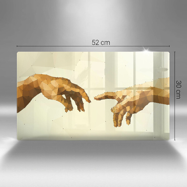 Worktop saver Creation of Adam hands