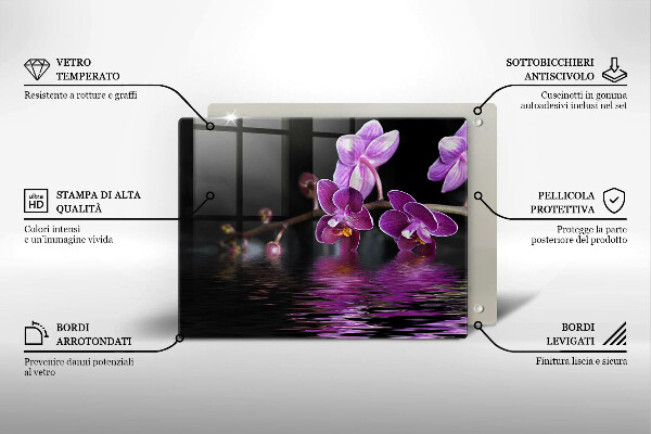 Worktop saver Orchid Water Zen