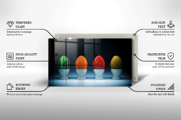 Worktop saver Abstraction egg fruits