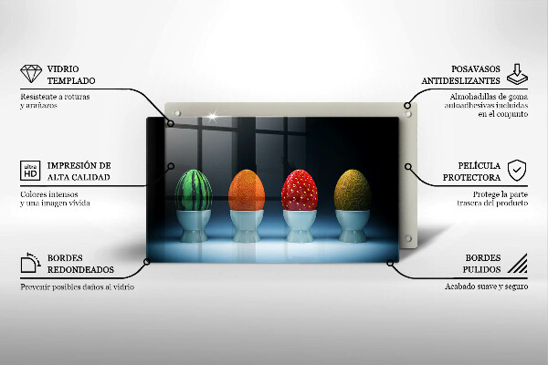 Worktop saver Abstraction egg fruits