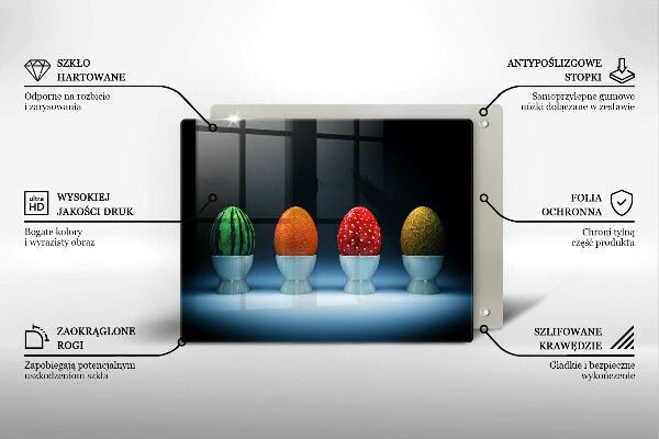 Worktop saver Abstraction egg fruits