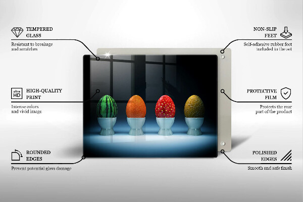 Worktop saver Abstraction egg fruits