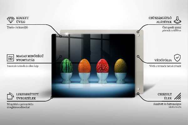 Worktop saver Abstraction egg fruits