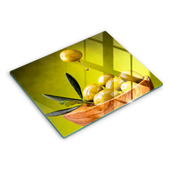 Kitchen countertop cover Tasty olives