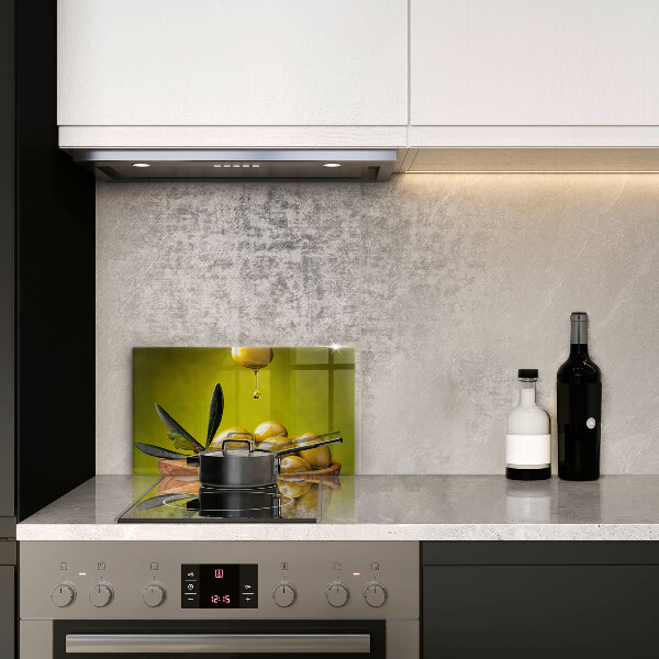 Kitchen countertop cover Tasty olives