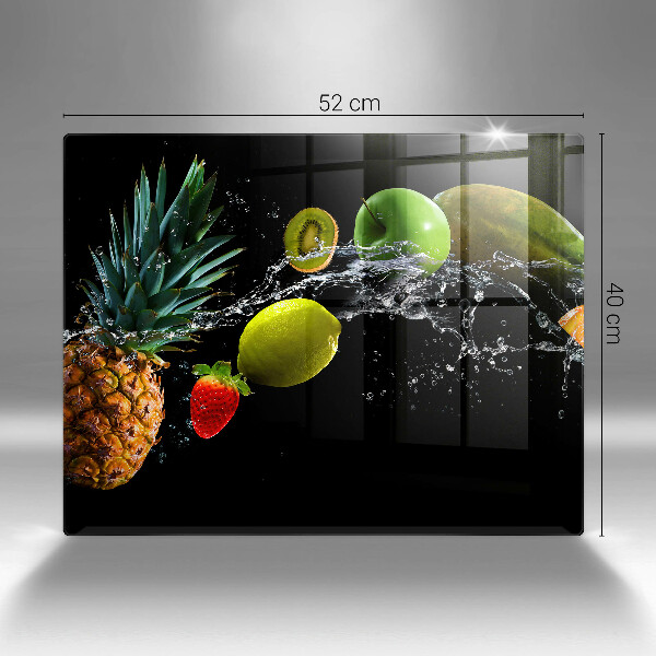 Kitchen worktop saver Fruits in water