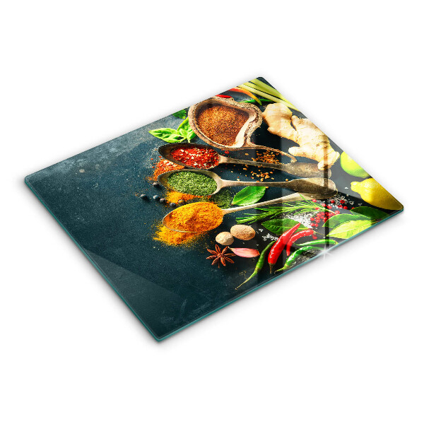 Worktop protector Kitchen spices of spoon