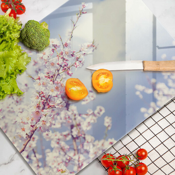 Worktop saver A blooming tree