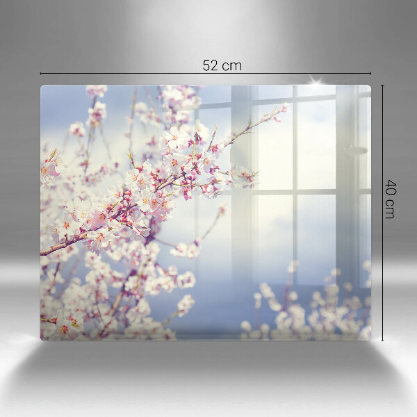 Worktop saver A blooming tree