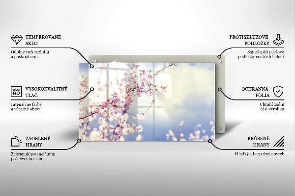 Worktop saver A blooming tree