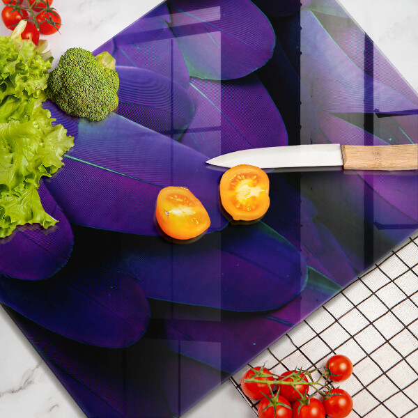 Kitchen worktop saver Neon feathers