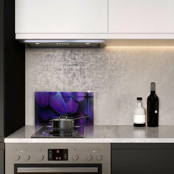 Kitchen worktop saver Neon feathers