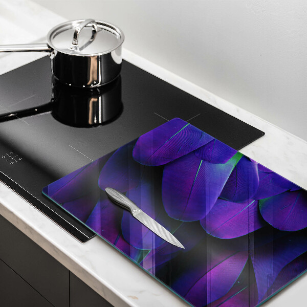 Kitchen worktop saver Neon feathers