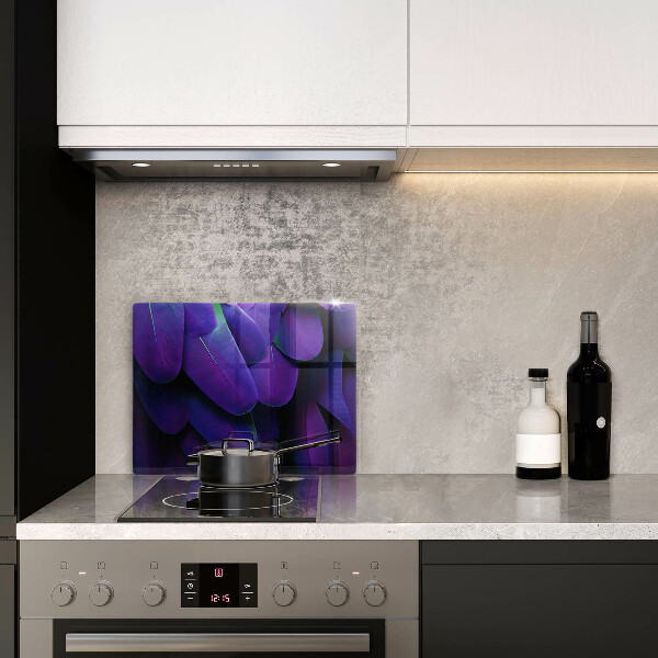 Kitchen worktop saver Neon feathers