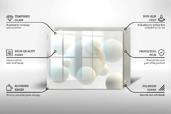 Kitchen worktop saver Modern 3D balls