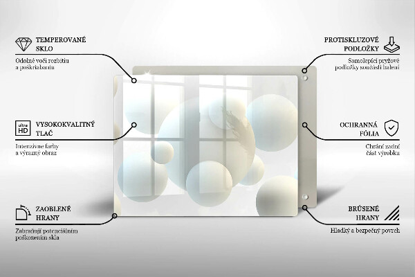 Kitchen worktop saver Modern 3D balls