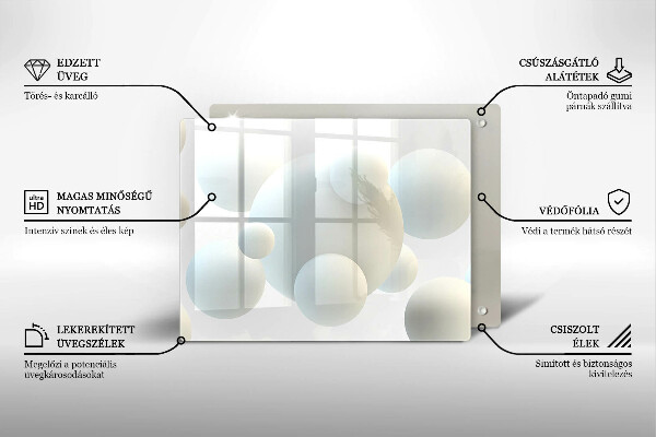 Kitchen worktop saver Modern 3D balls